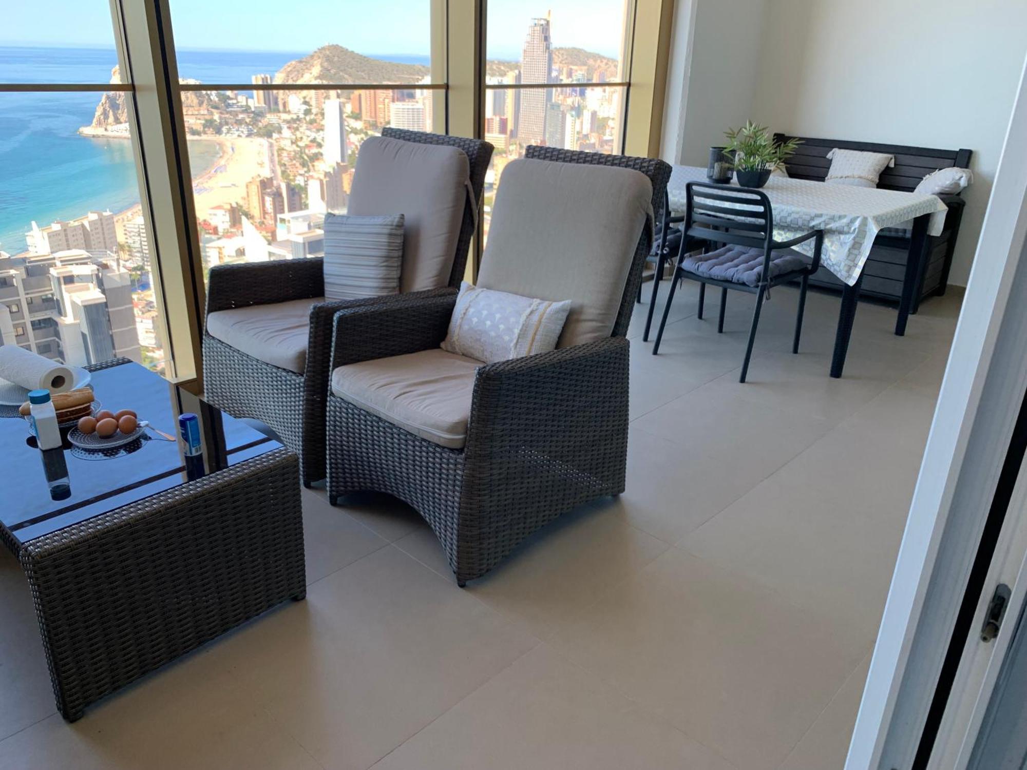 Intempo Sky Apartment 26 Floor Seaview Benidorm Eksteriør bilde